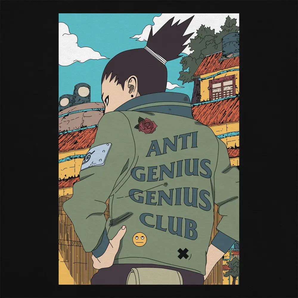 Anti Genius Genius Club T-Shirt | Anime T-Shirts