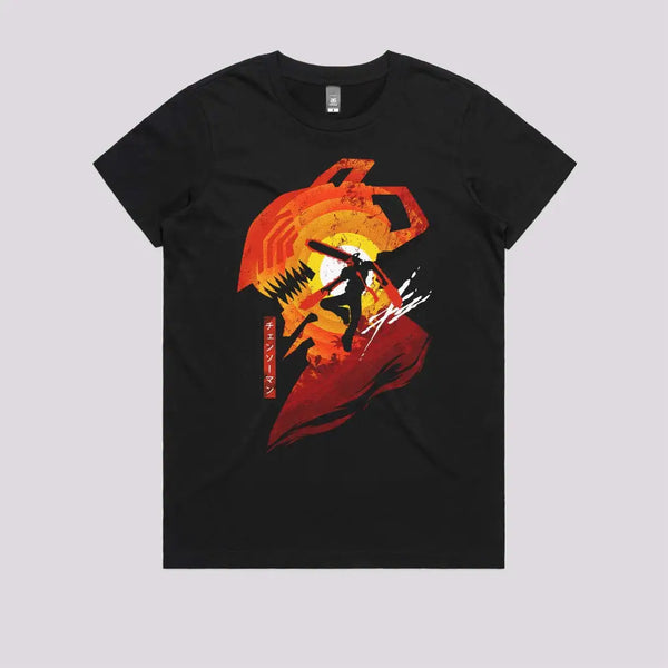 Devil Hunter Chainsawman T-Shirt | Anime T-Shirts - Limitee Apparel