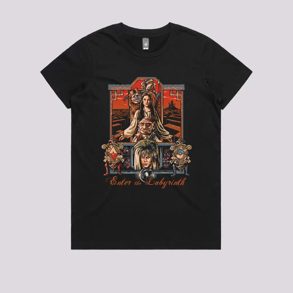 Enter the Labyrinth T Shirt Graphic Tees Australia Limitee Apparel