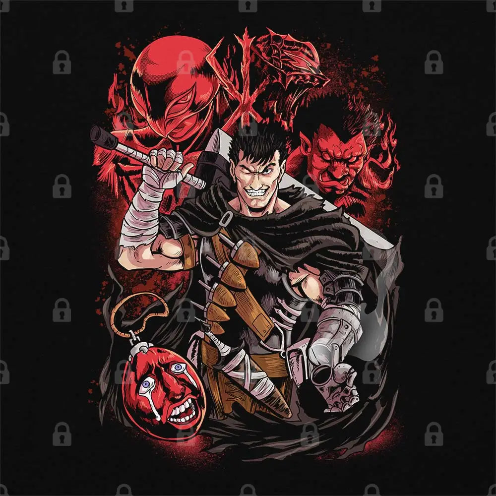 Guts Berserk Tank Top | Anime Tank Top - Limitee Apparel