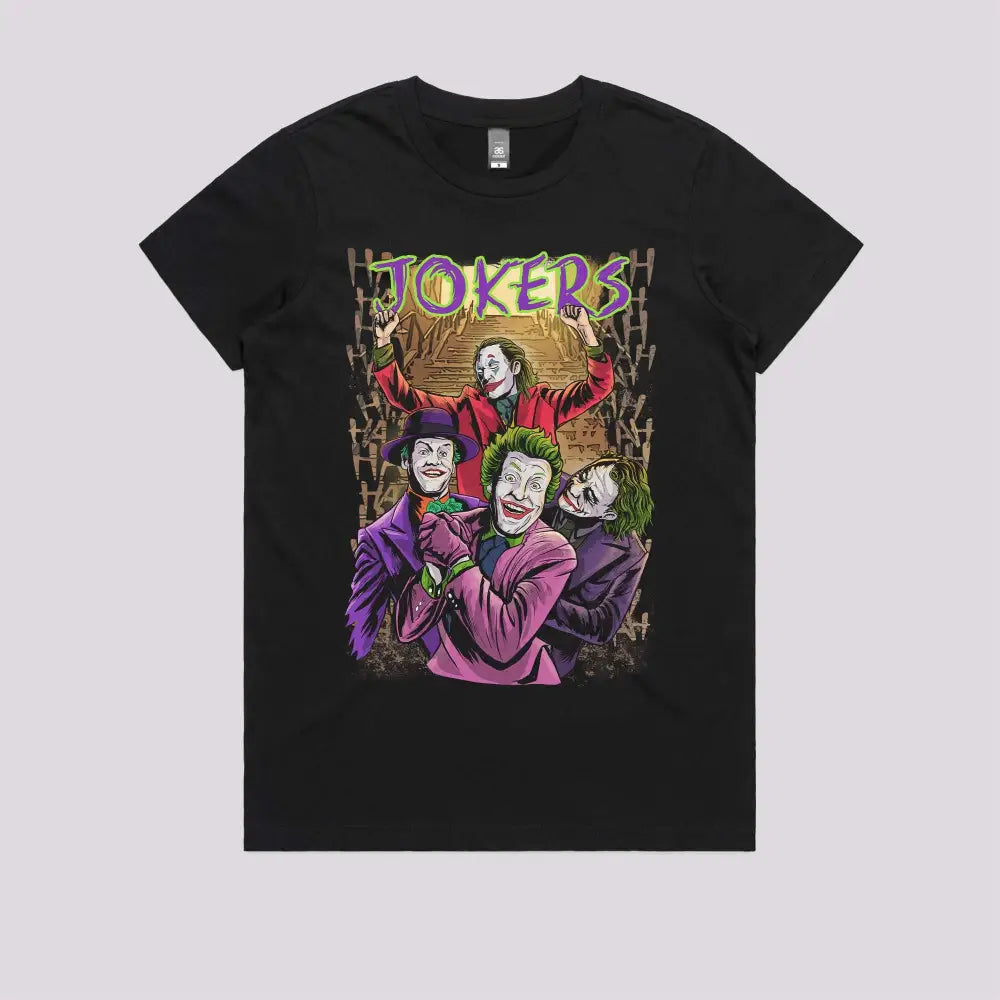 Jokers T Shirt Graphic Tees Australia Limitee Apparel