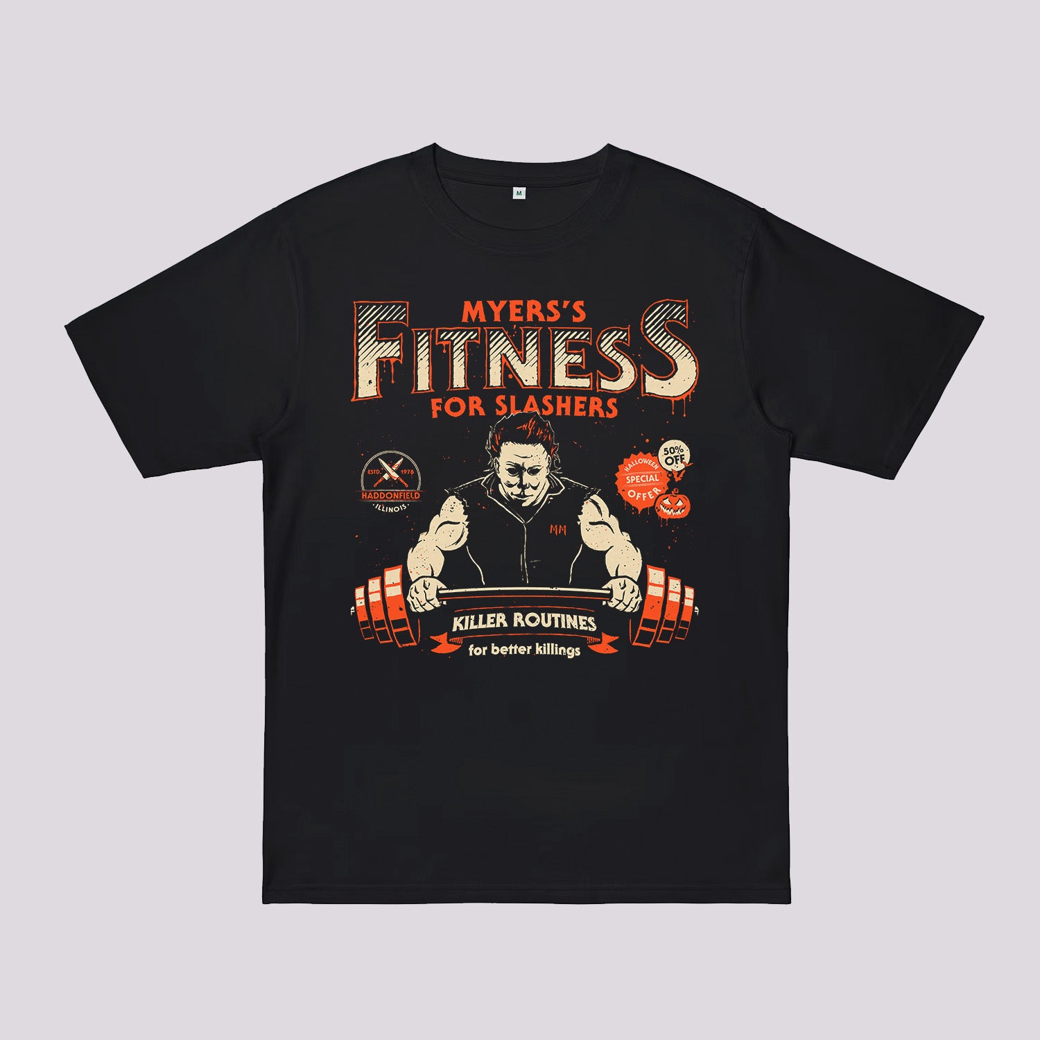 Myers 's Fitness Oversized T-Shirt