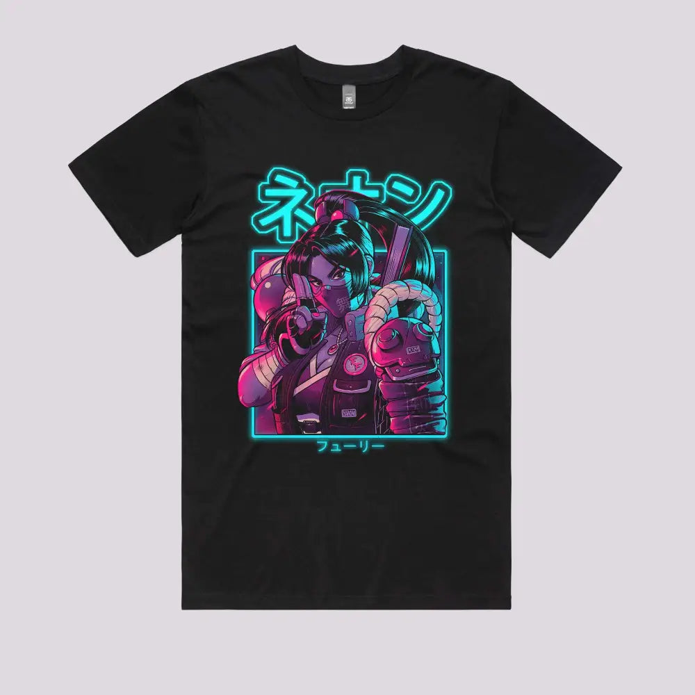 Neon shirt design on sale