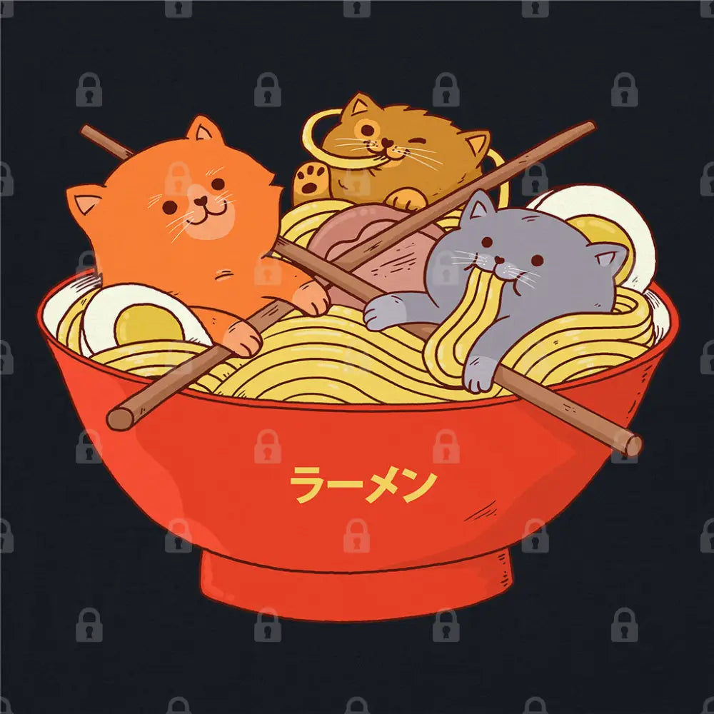 ramen cats shirt