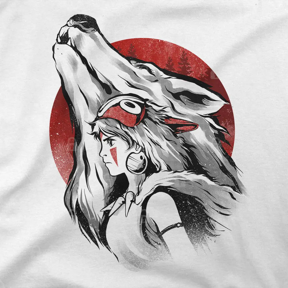 The Girl and The Wolf T-Shirt | Anime T-Shirts