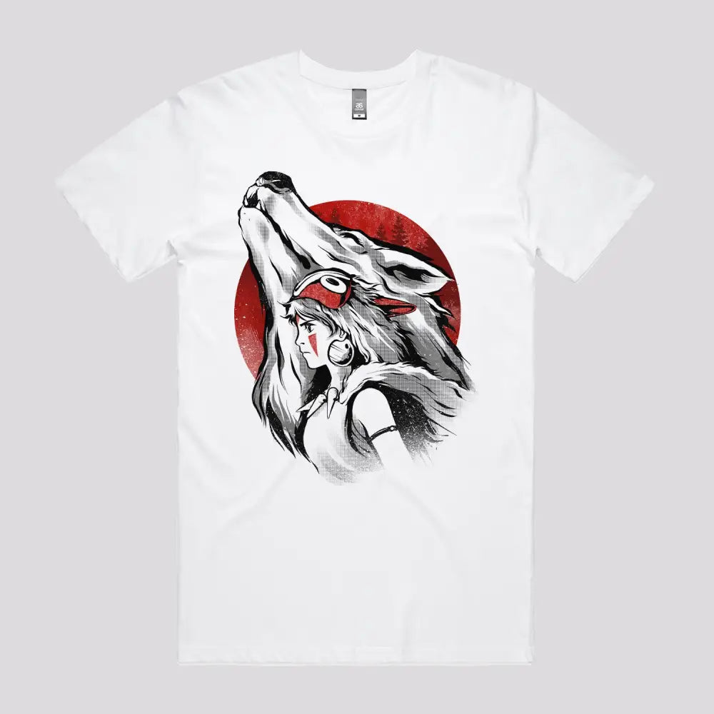 The Girl and The Wolf T-Shirt | Anime T-Shirts