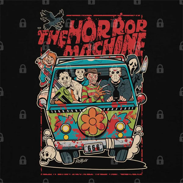 mystery machine horror t shirt