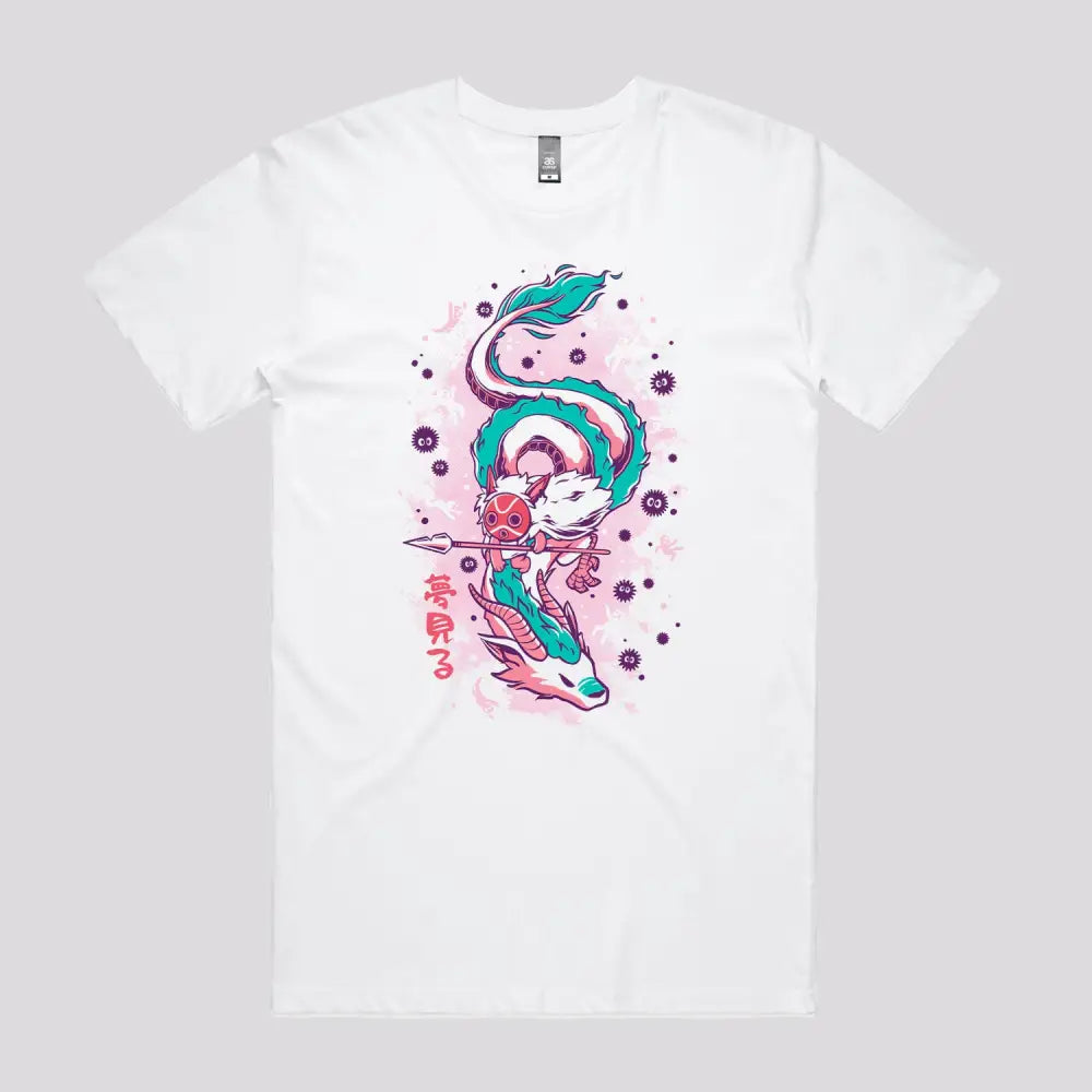 The Princess And The Dragon T-Shirt | Anime T-Shirts