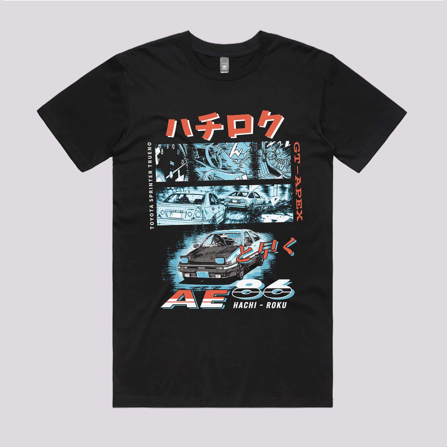 Toyota AE86 Initial D T-Shirt