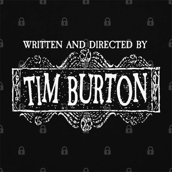 Written and Directed by Tim Burton T Shirt Halloween T Shirts